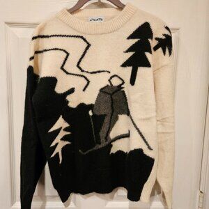 Vintage Sampa Winter Lambswool Sweater Size Small